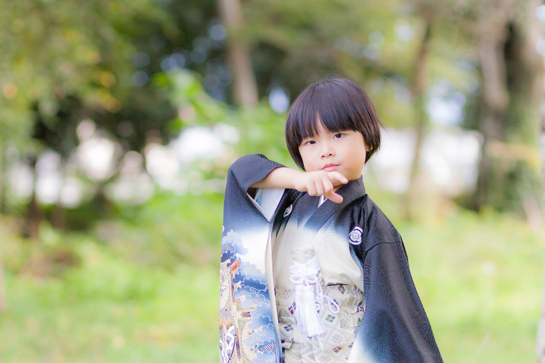 七五三記念写真